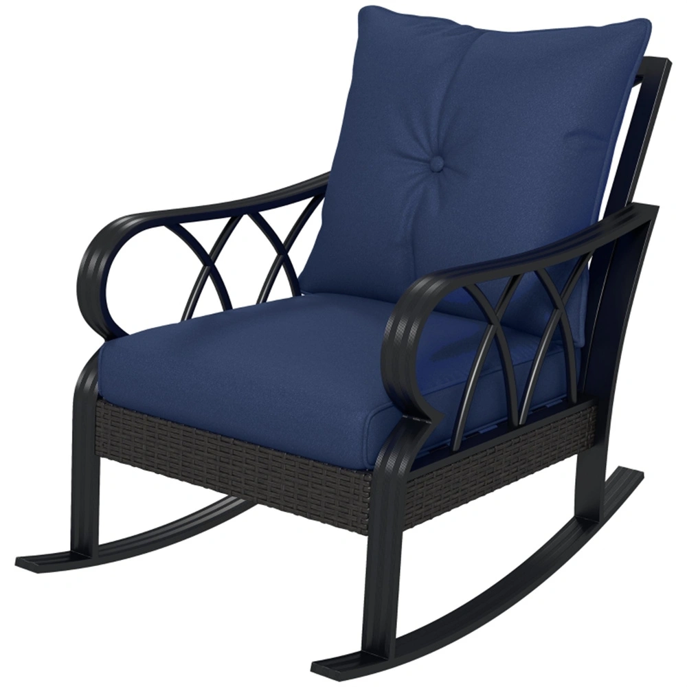 Classic Rocking Chair Garden Chair for Patio Porch Outdoor Indoor Use