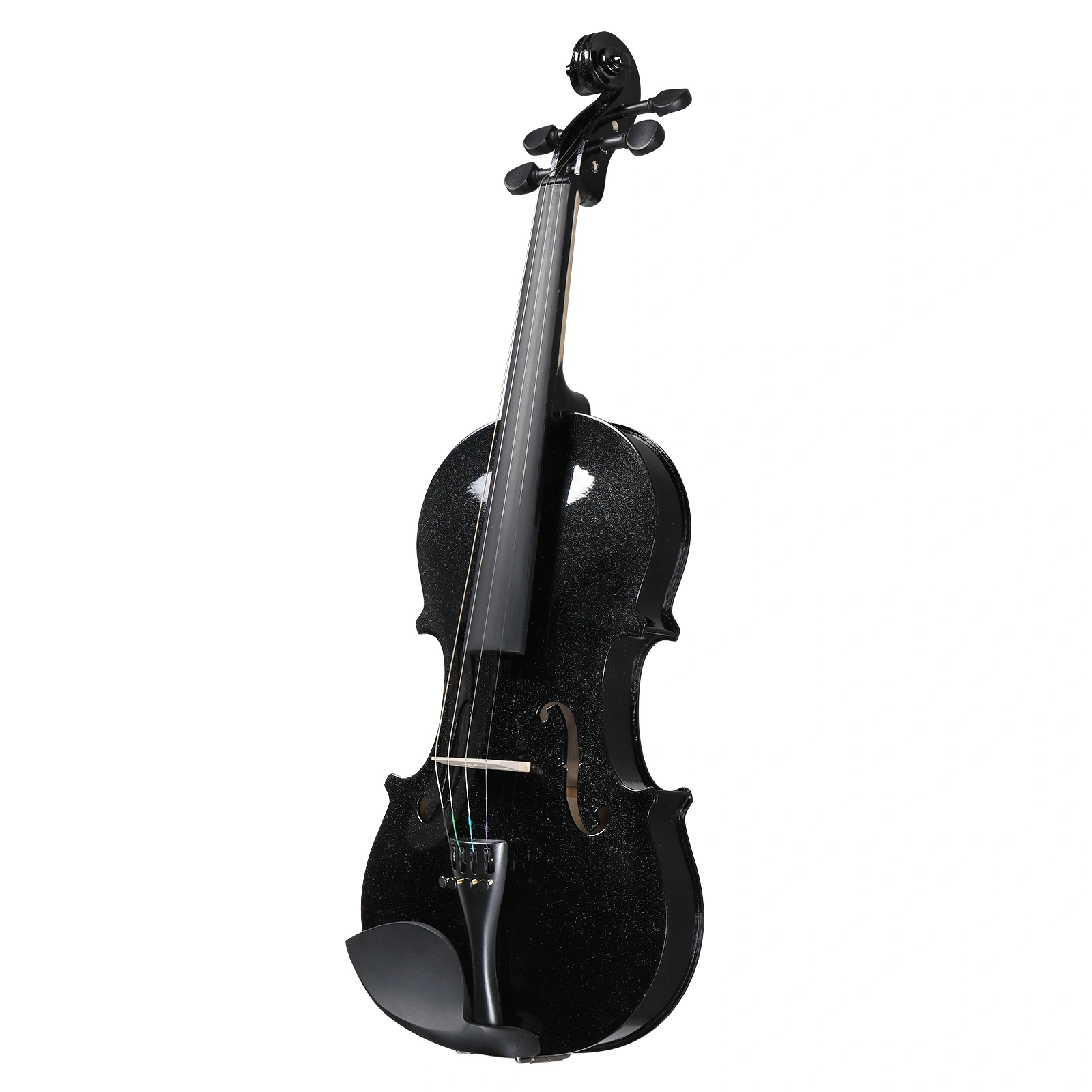 4/4 Full Size Violin Bundle for Beginners - Includes Hard Case, Bow, Shoulder Rest, Rosin & Extra Strings view 11