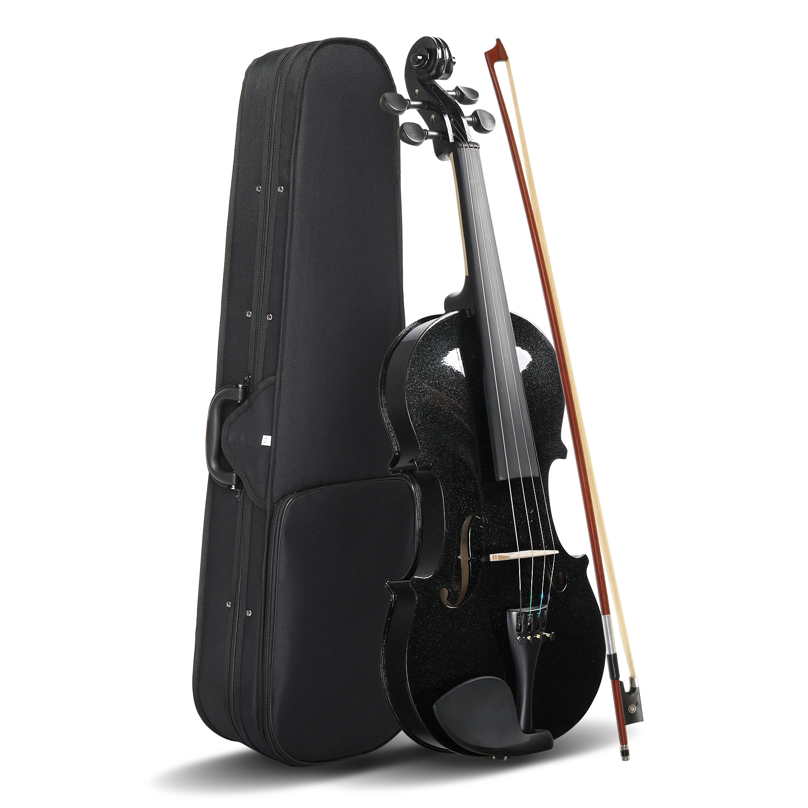 4/4 Full Size Violin Bundle for Beginners - Includes Hard Case, Bow, Shoulder Rest, Rosin & Extra Strings view 16