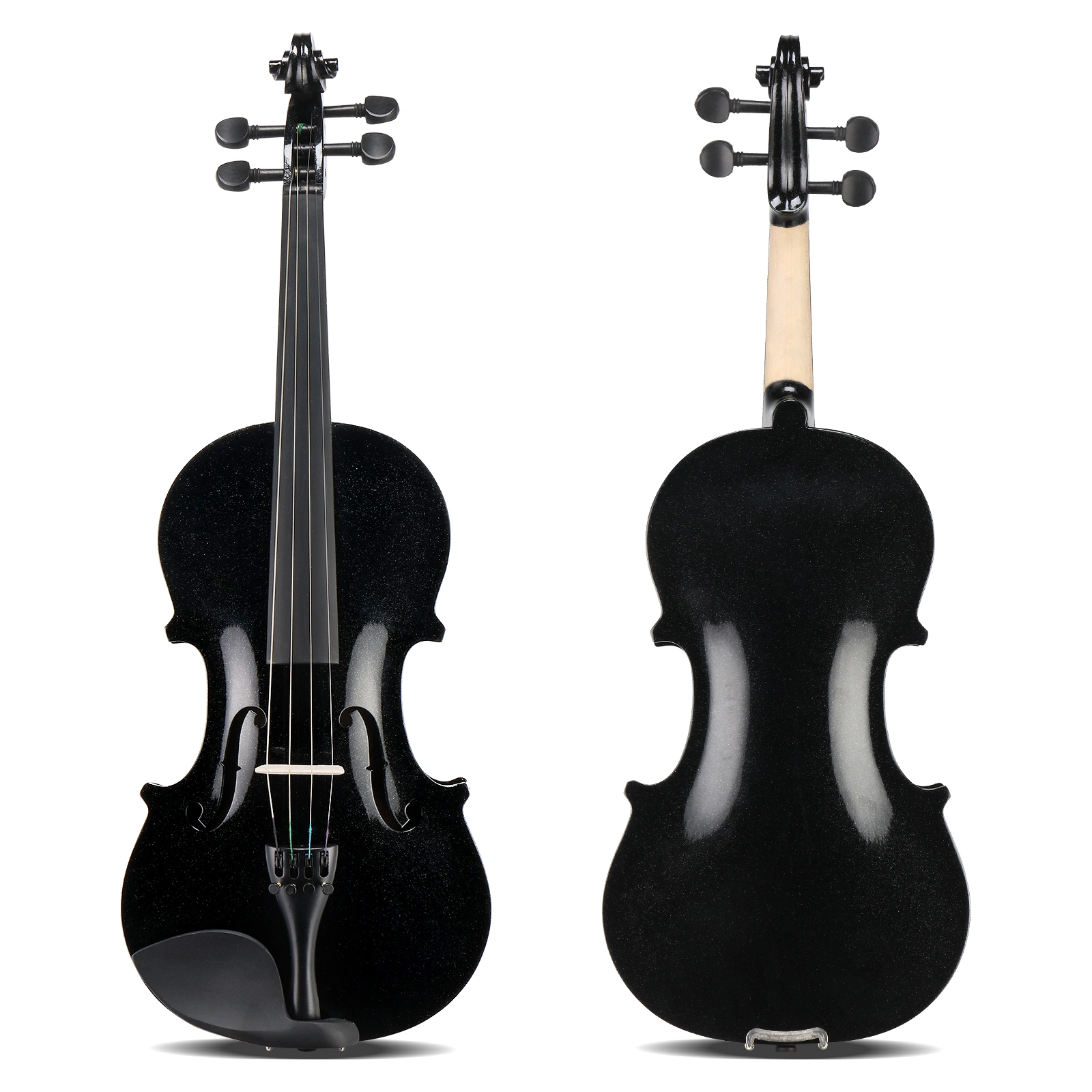 4/4 Full Size Violin Bundle for Beginners - Includes Hard Case, Bow, Shoulder Rest, Rosin & Extra Strings view 17