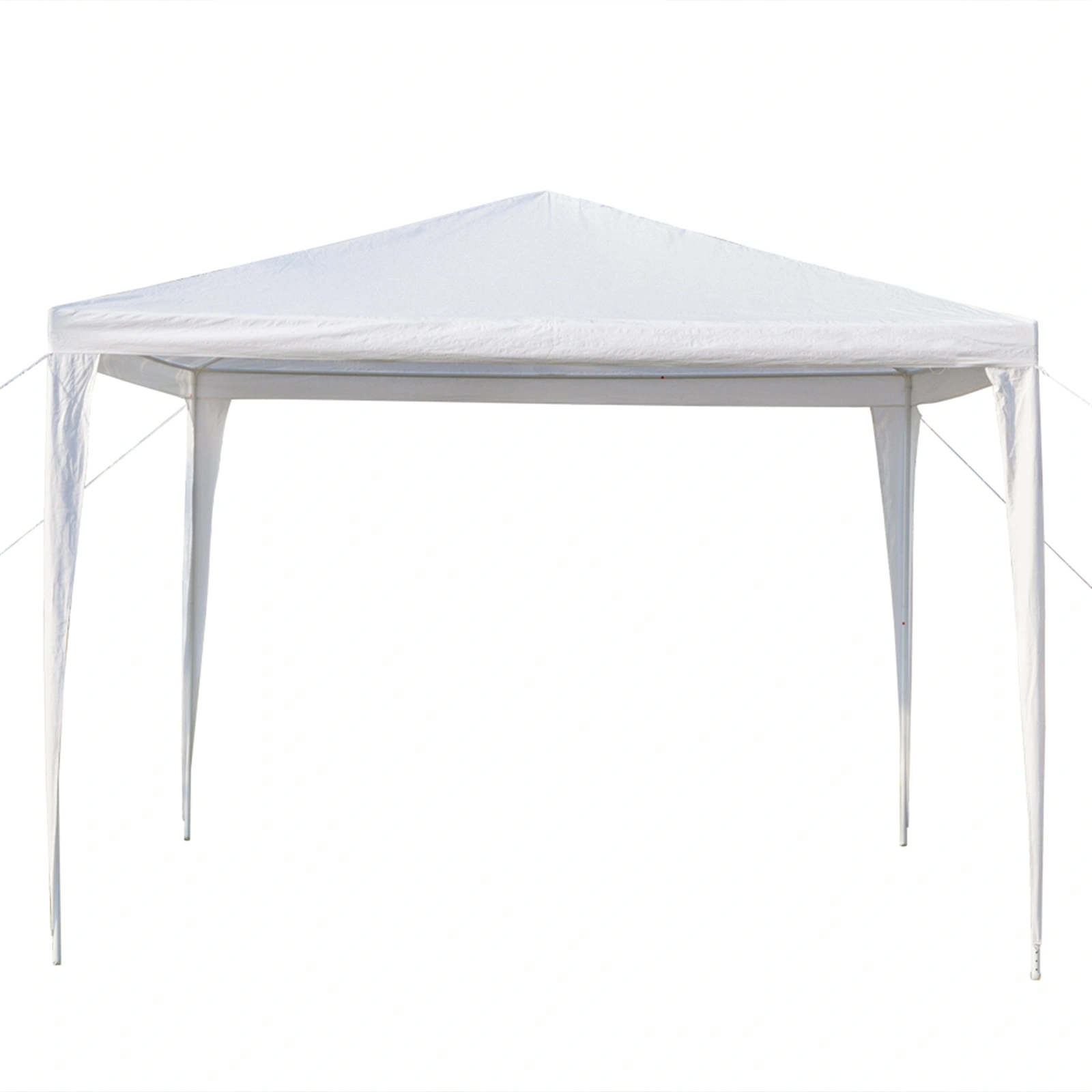 3x3m Waterproof Outdoor Tent with Spiral Tubes - White Pop-Up Canopy Shelter view 3