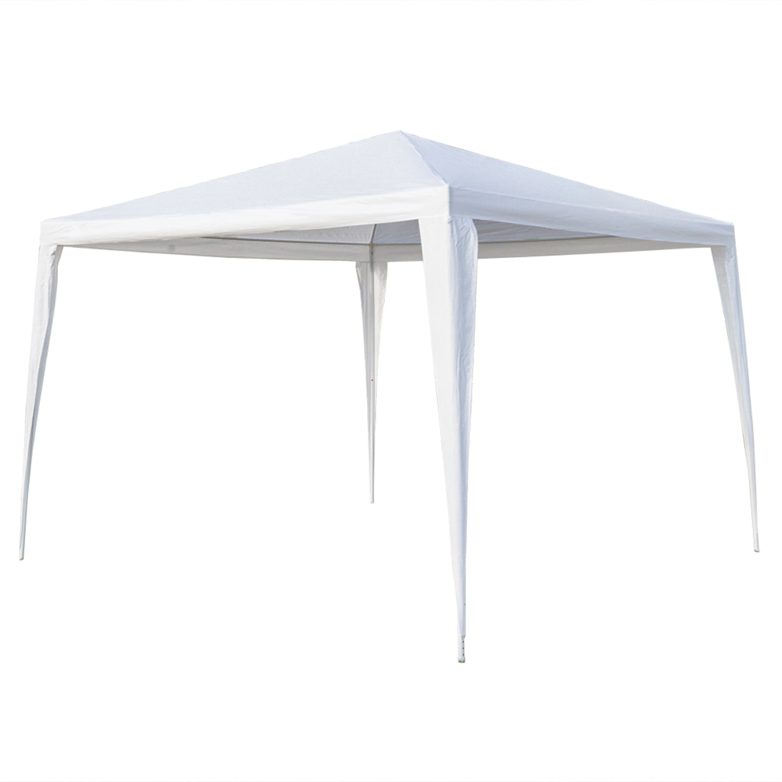3x3m Waterproof Outdoor Tent with Spiral Tubes - White Pop-Up Canopy Shelter view 7