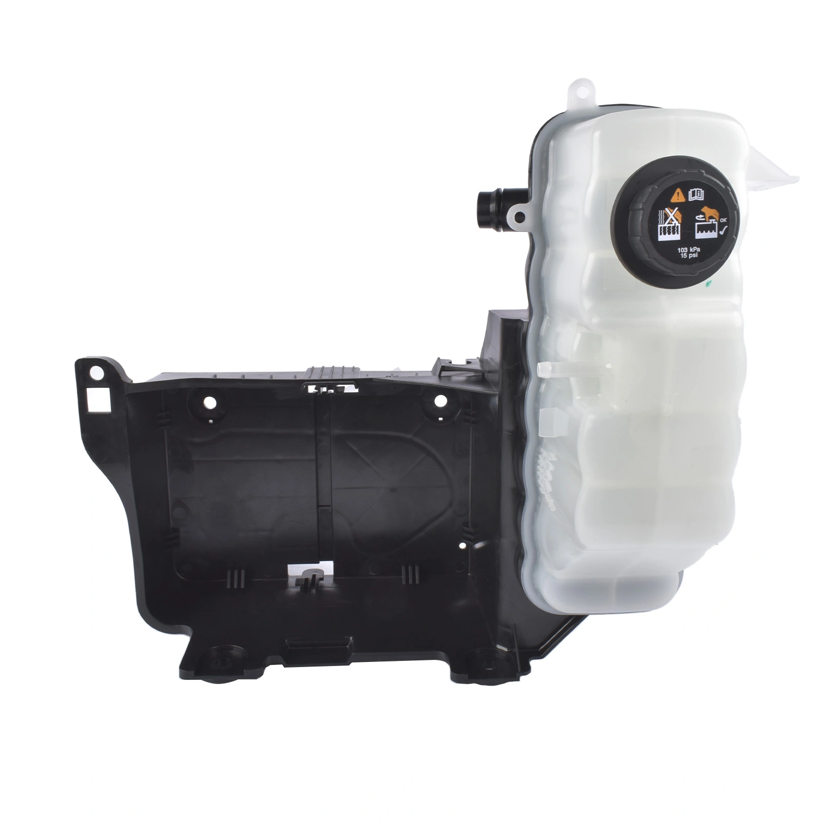 Engine Coolant Reservoir Tank Cap 603-276 9C3Z8101B Replacement Ford F250 F350 F450 F550 Super Duty 2011-2016 V8 6.7L