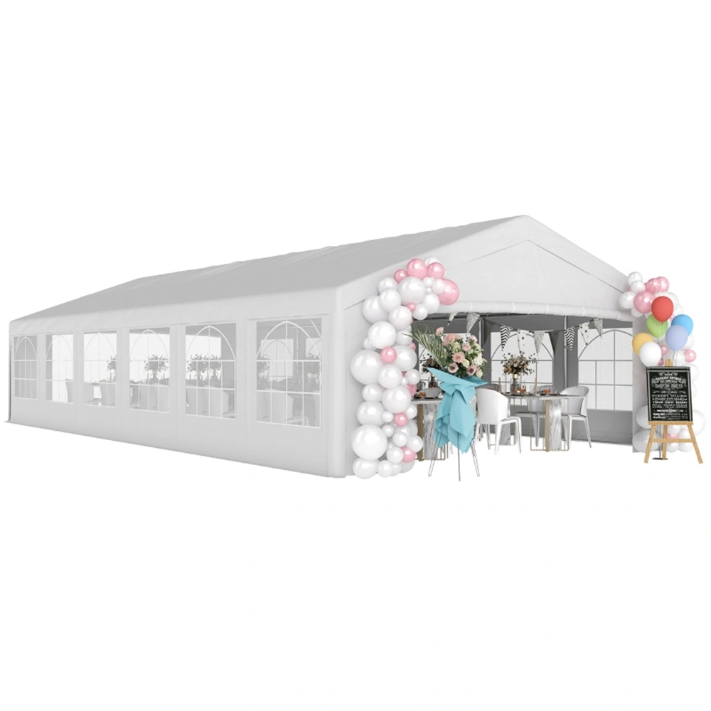 Portable Garage Car Shelter, Heavy-Duty Steel Frame Auto Cover with Waterproof PE Tarp, Detached Vehicle Storage Canopy