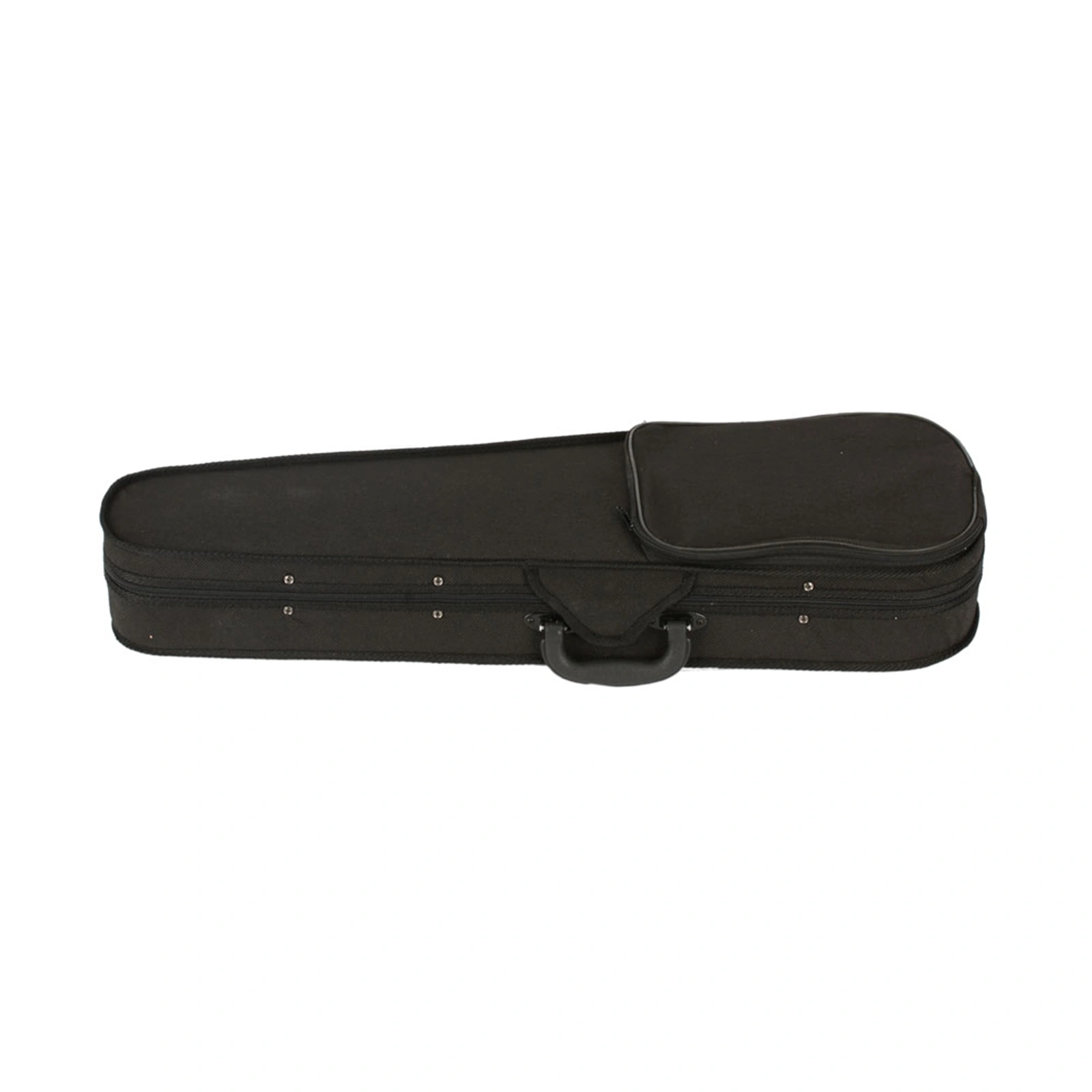 New 1/8 Acoustic Violin Case Bow Rosin Natural view 11