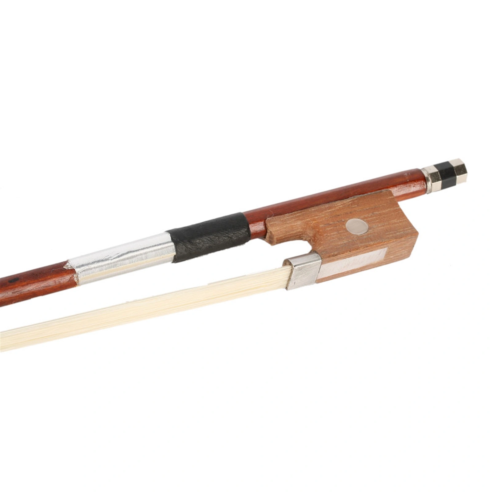 New 1/8 Acoustic Violin Case Bow Rosin Natural view 13