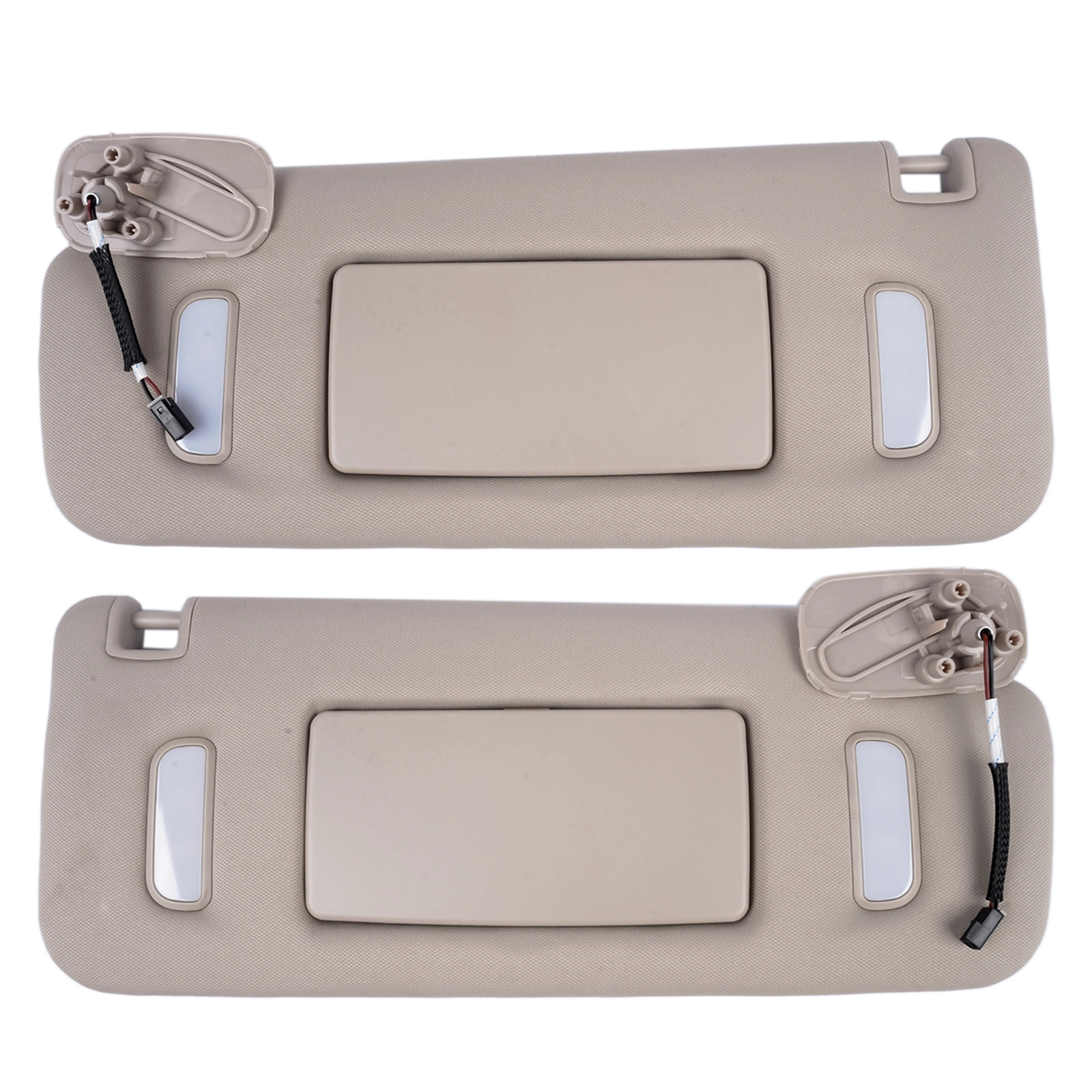 2Pcs Front Sun Visor Sunshades for Cadillac Escalade/Chevy Silverado/GMC Yukon XL 1500 (2007-2014)