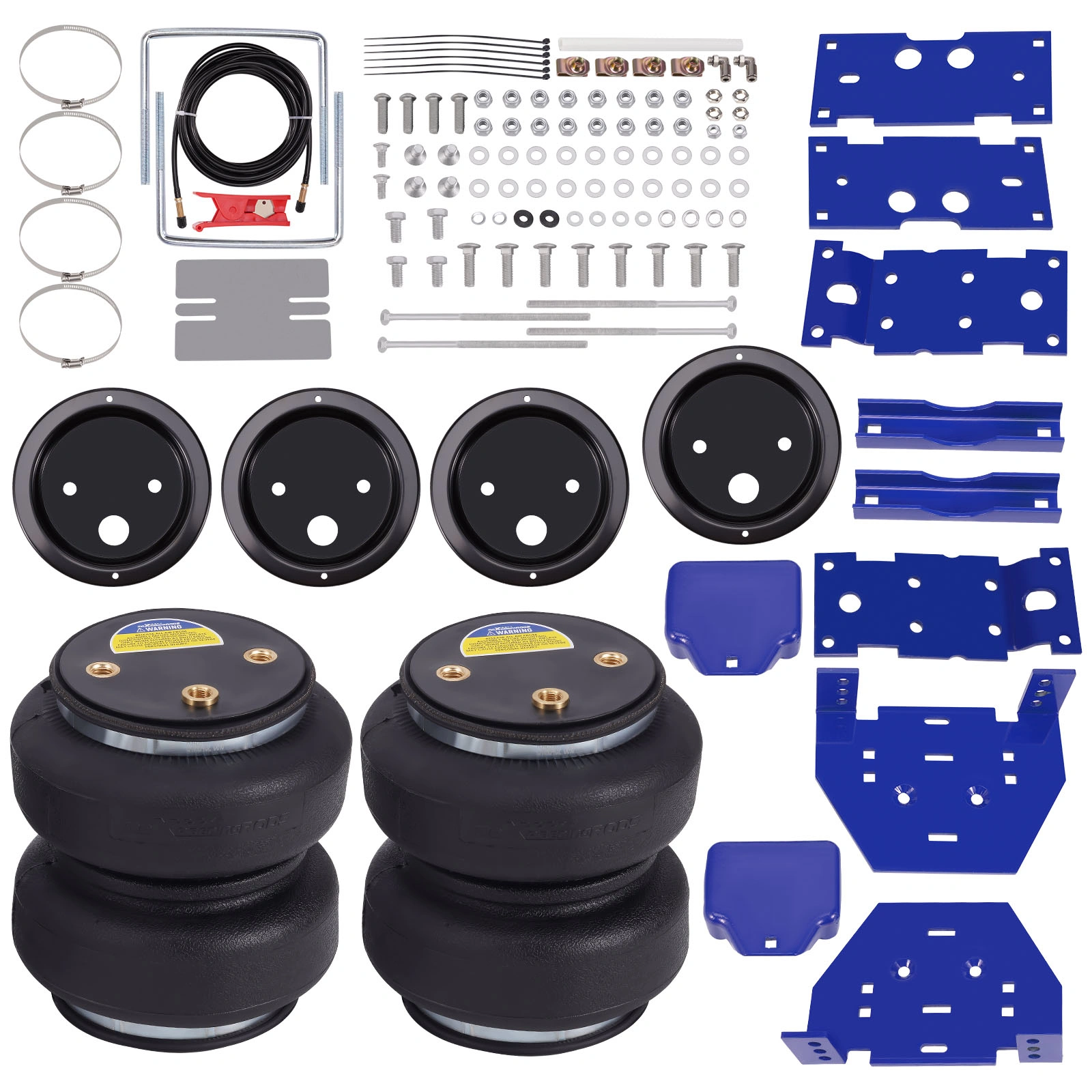 Air Spring Bag Kit for Ford F250 F350 F450 Super Duty 2017-2024 5000 lbs Load Leveler Helper Shocks