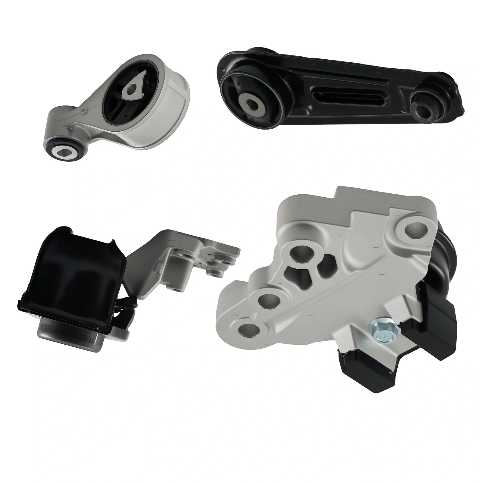 4pcs Engine Motor & Transmission Mounts Kit A7384 for Nissan Rogue 2.5L FWD 2008-2015 CVT Replacement Parts view 6