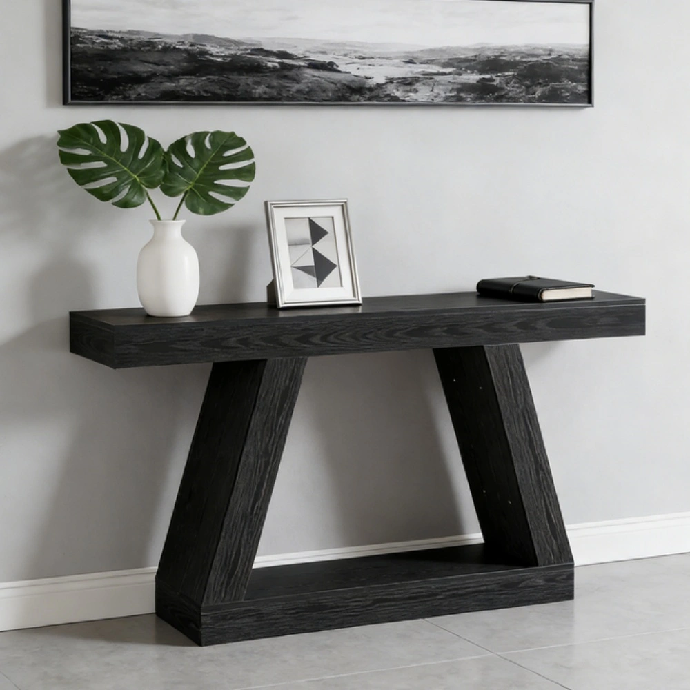 Sleek Long Console Table Sofa Table Living Room Entryway Hallway Table