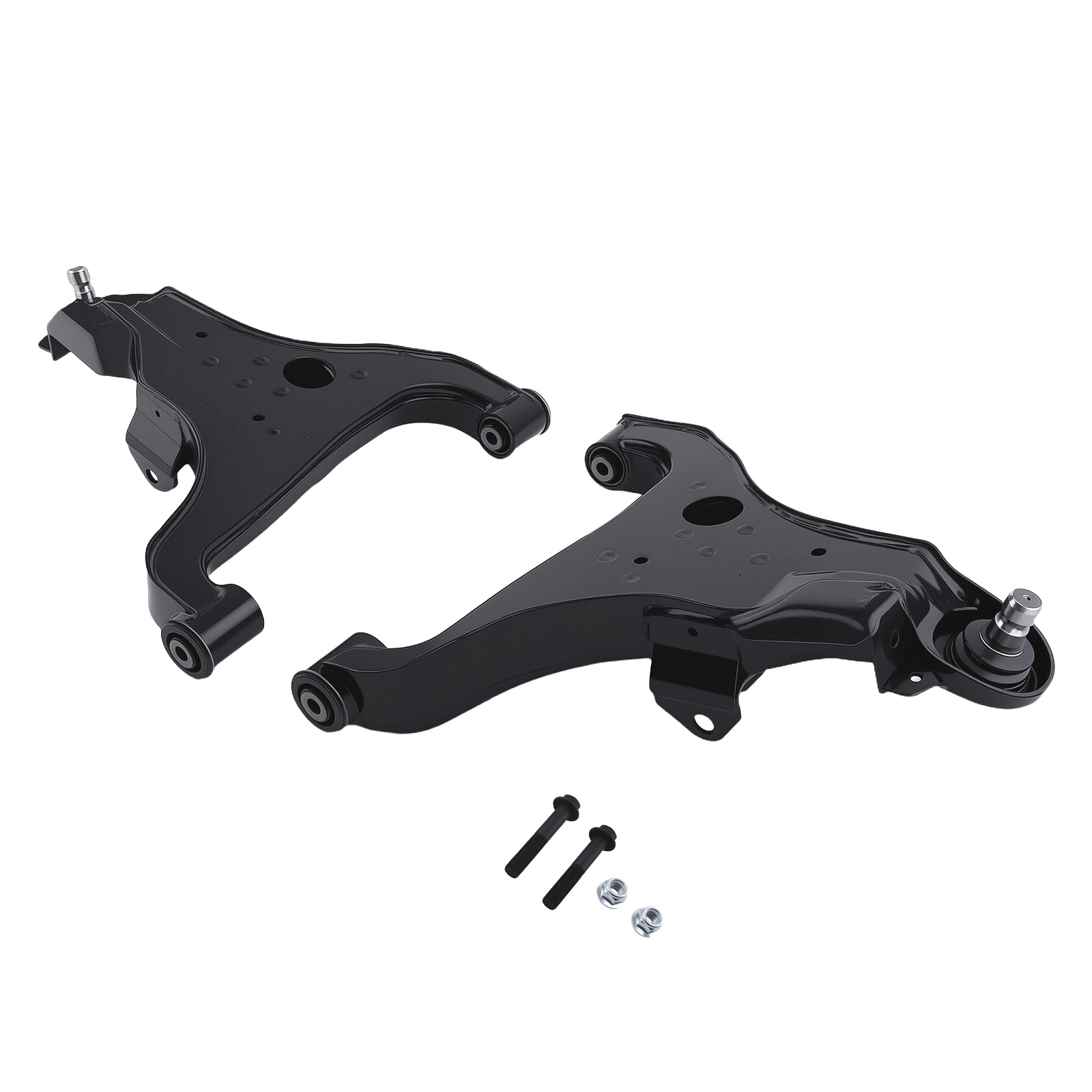2PCS Front Lower Control Arms with Ball Joints for Nissan Armada Titan Infiniti QX56 Suspension Replacement