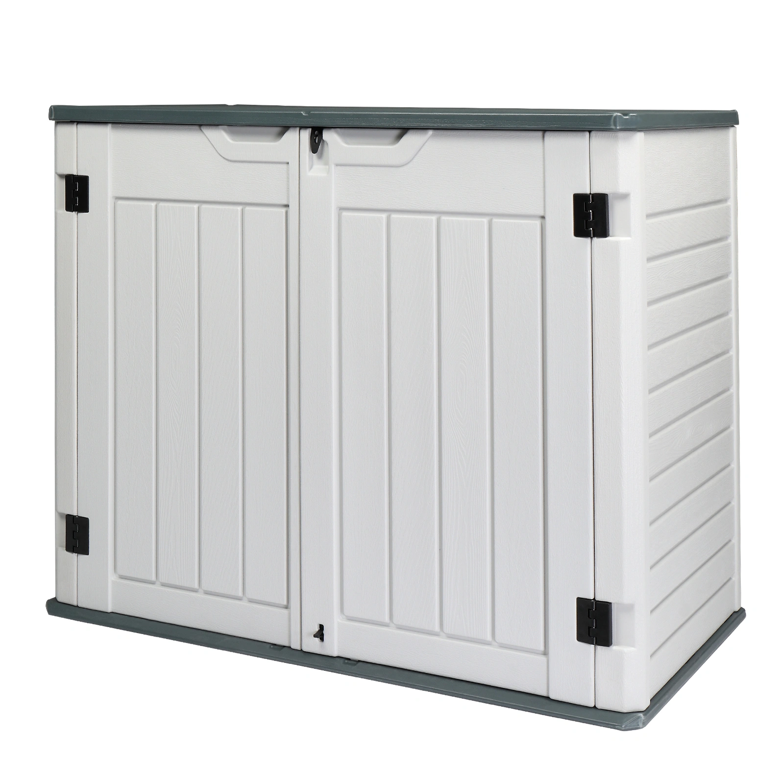 260 Gallon Outdoor Storage Box, Heavy Duty Waterproof Deck Box for Patio Garden Poolside Furniture Cushions