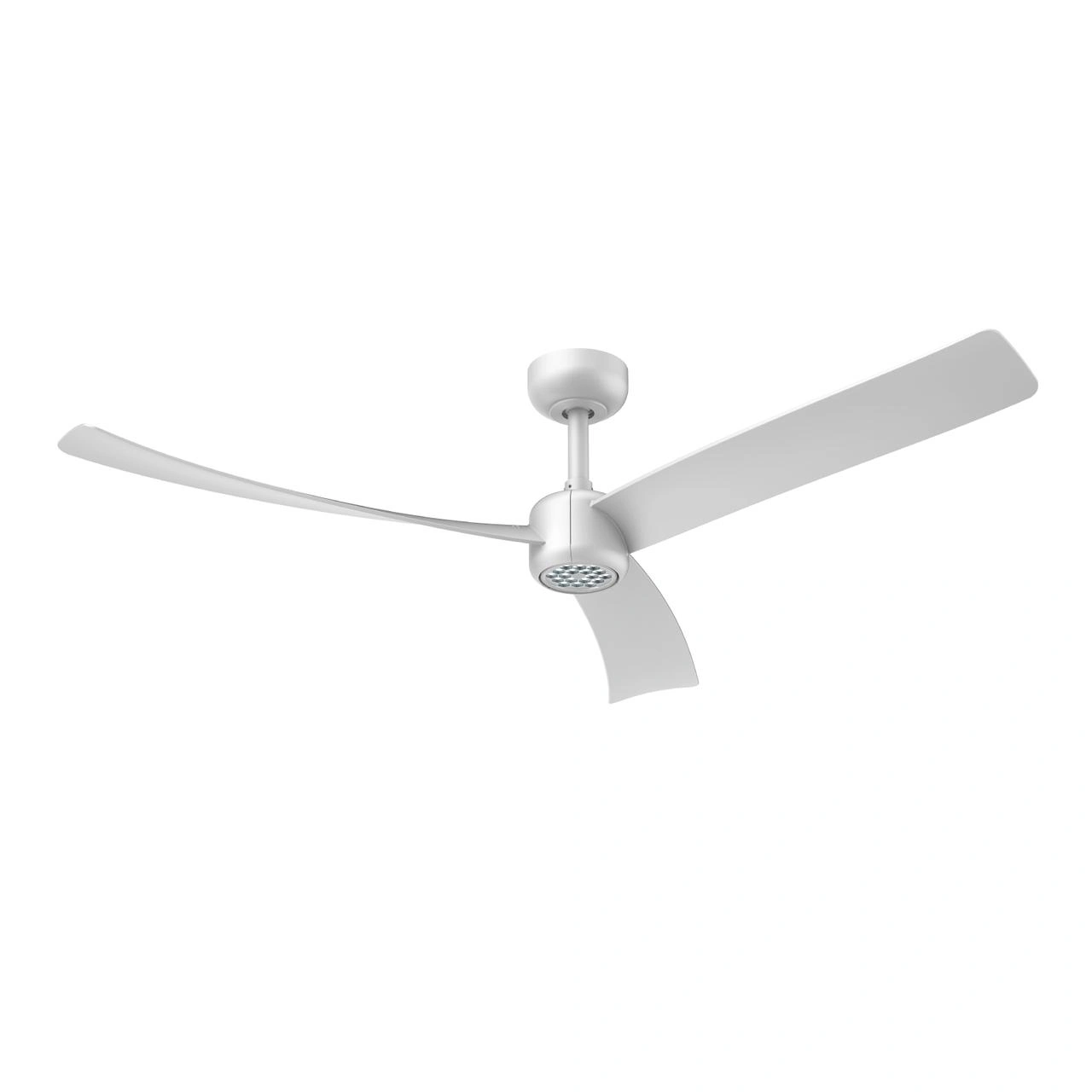 52 Inch Ceiling Fan Lights LED, Low Profile Flush Mount, Remote Control, Reversible DC Motor, 6-Speed Dimmable, Buzzer On/Off, Indoor Outdoor for Living Room Bedroom Patio, 3D-I3