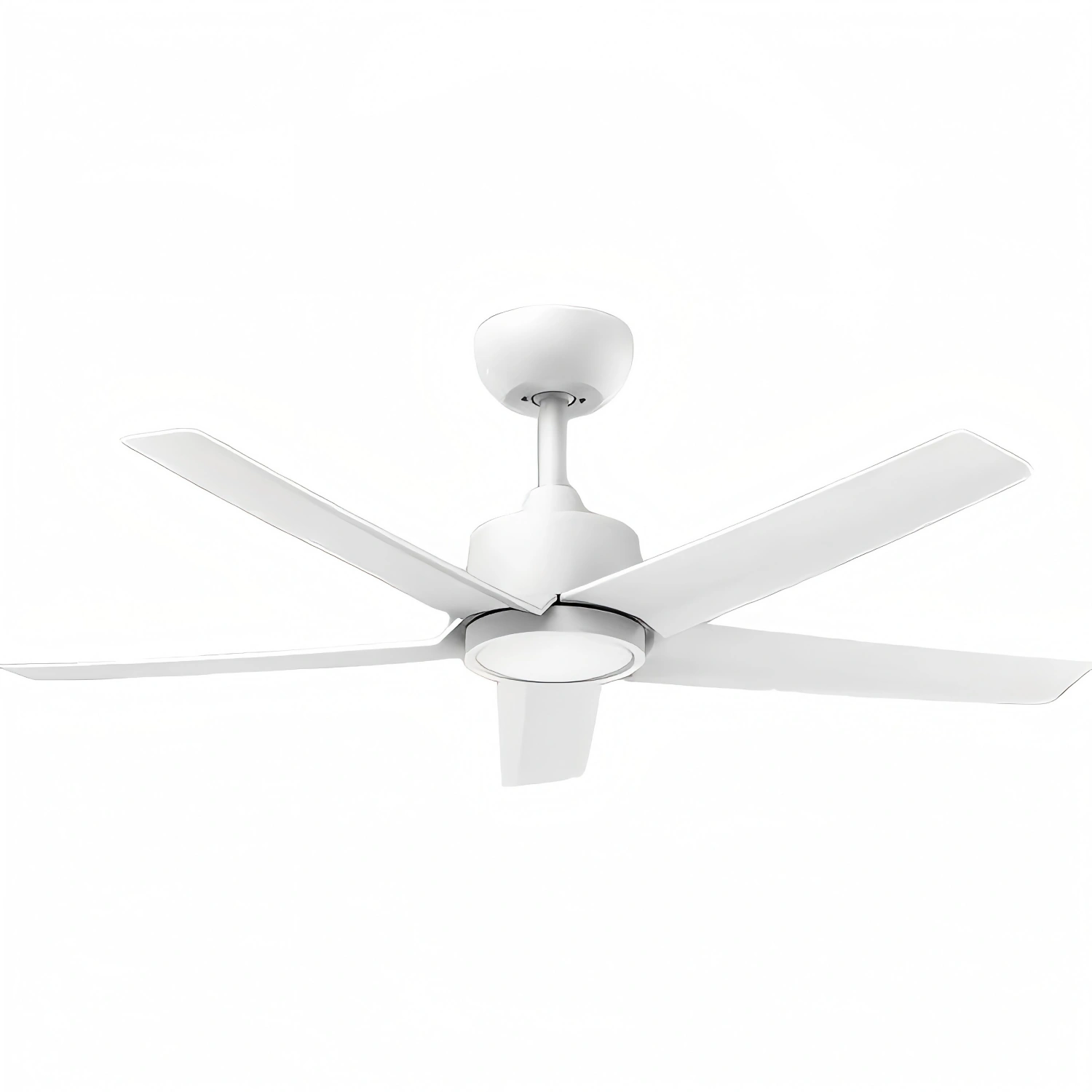44 Inch Ceiling Fan with Lights, Large Air Volume, Reversible Quiet DC Motor, Remote Control, 5D-W5