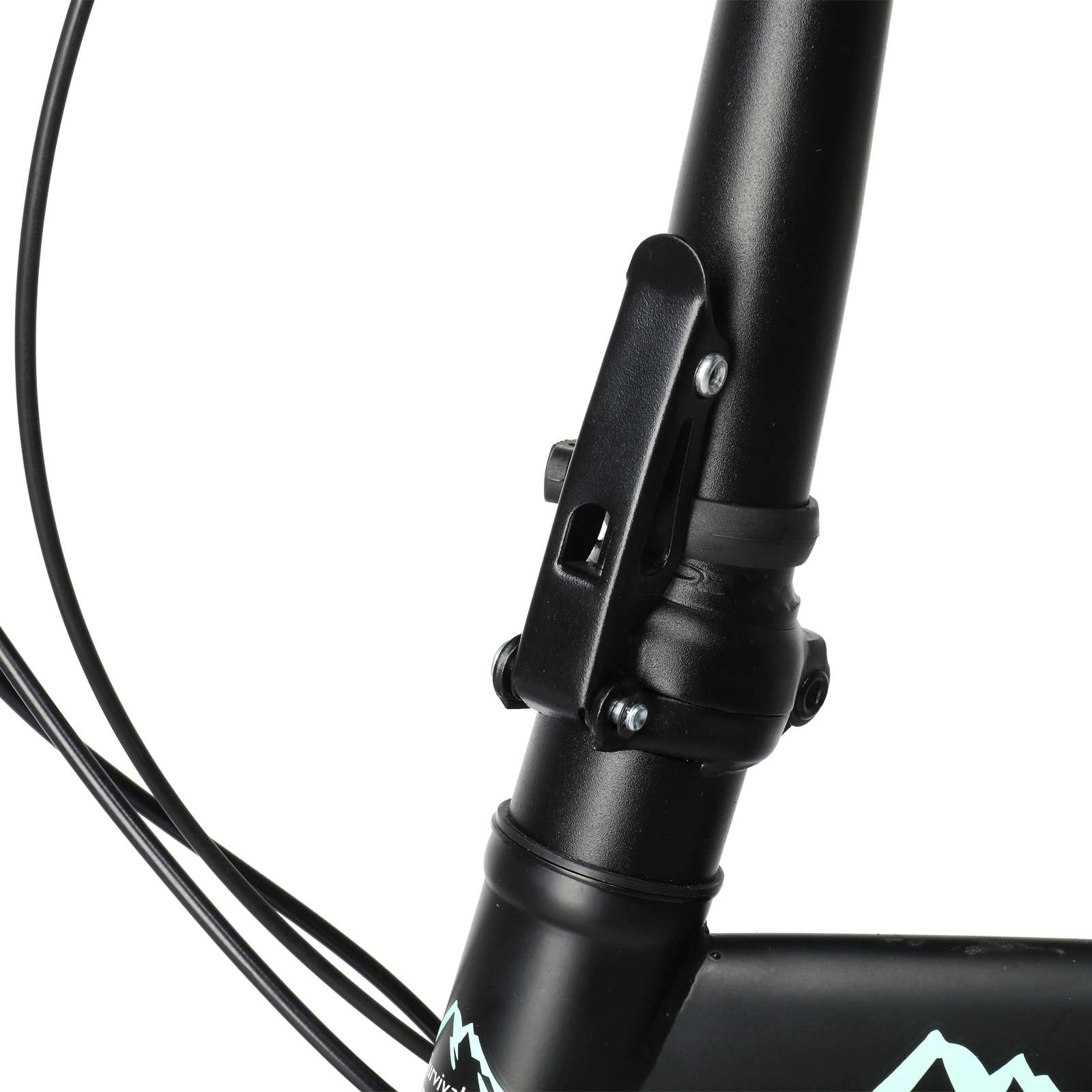 20in 150kg High Carbon Steel Foldable Commuter Bicycle Black view 12