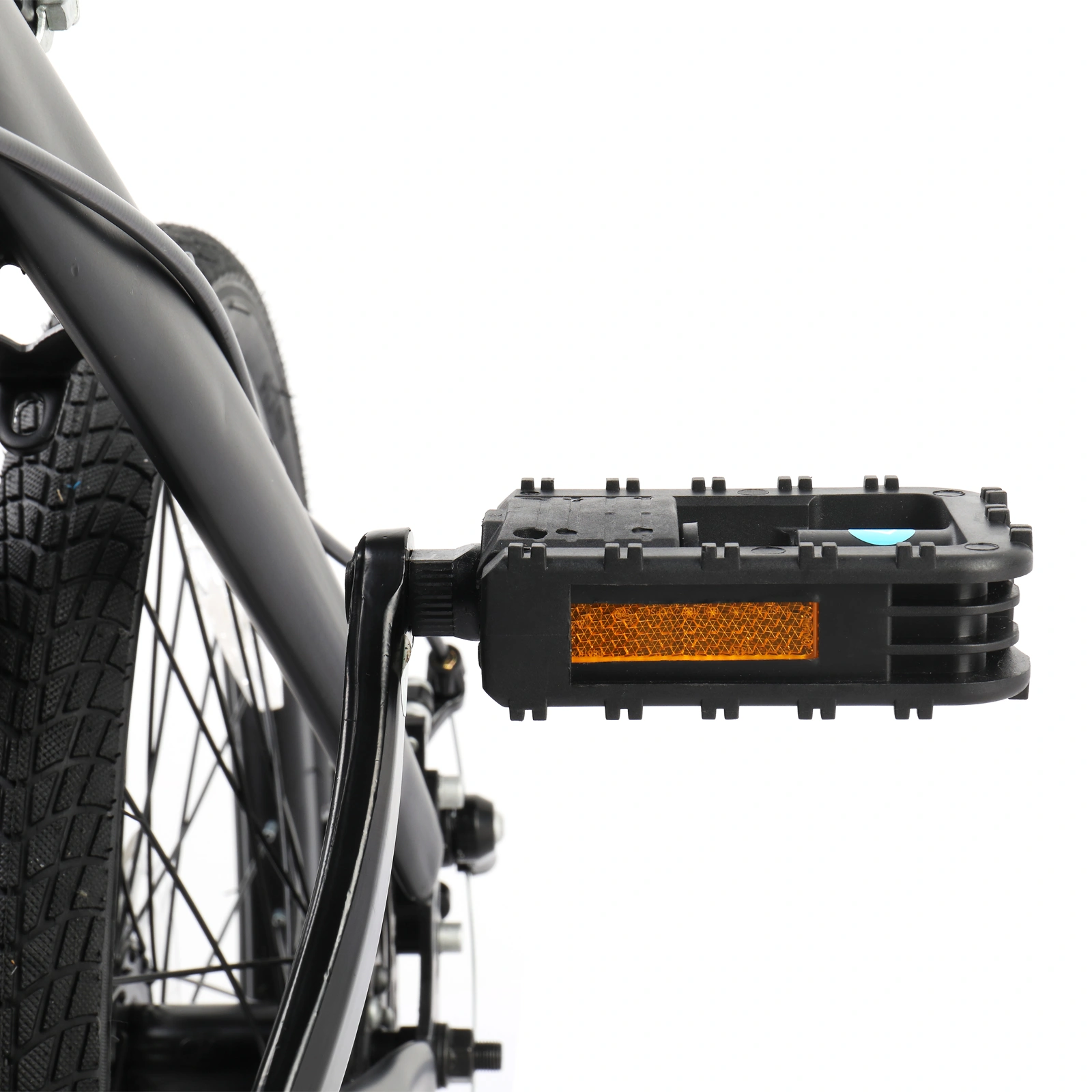 20in 150kg High Carbon Steel Foldable Commuter Bicycle Black view 13
