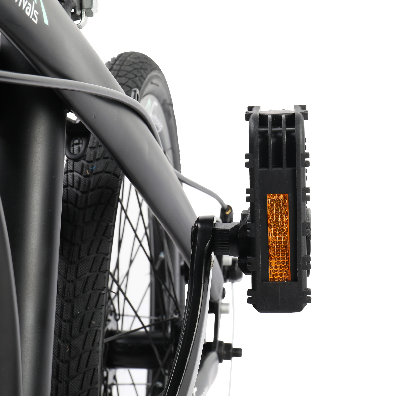 20in 150kg High Carbon Steel Foldable Commuter Bicycle Black view 18