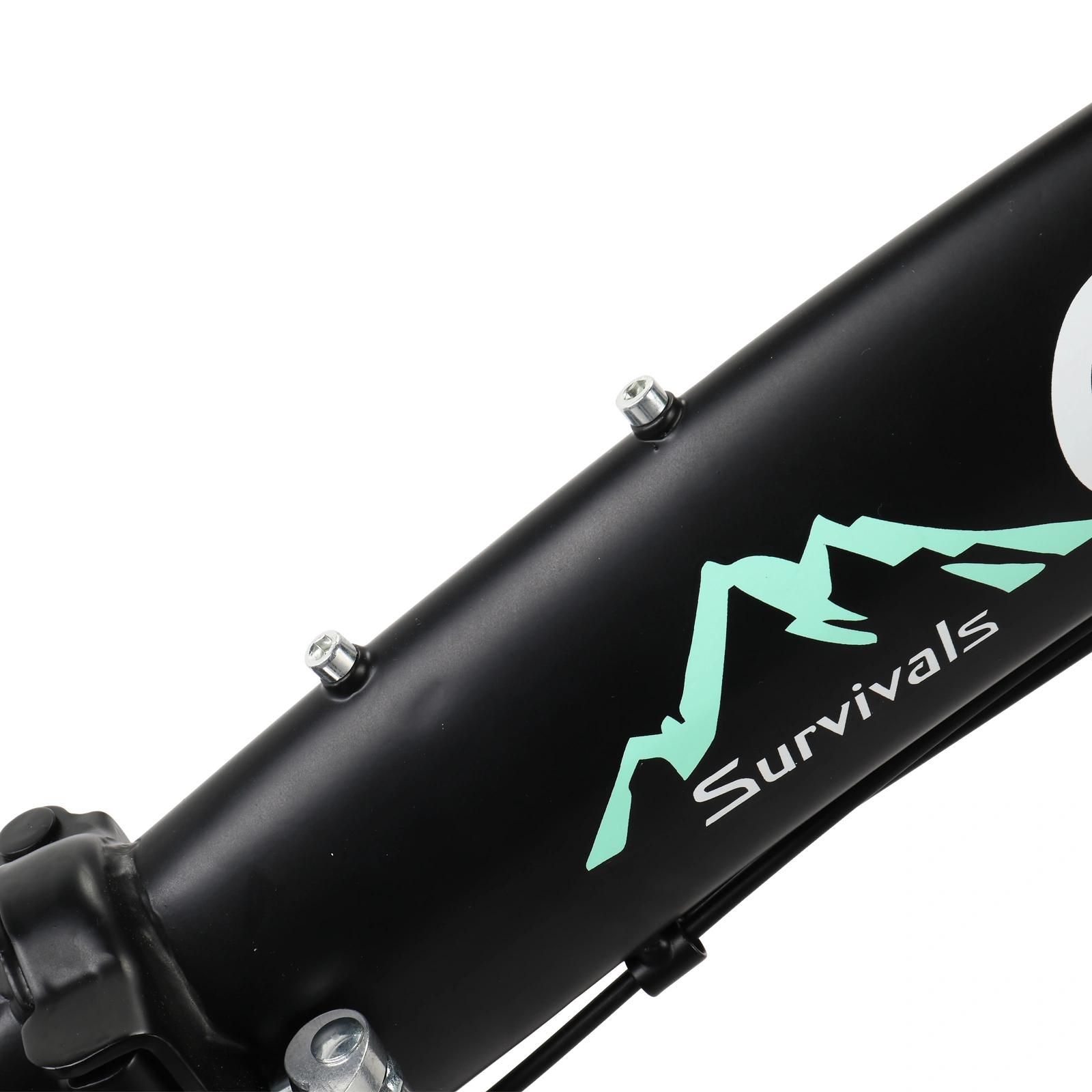 20in 150kg High Carbon Steel Foldable Commuter Bicycle Black view 7