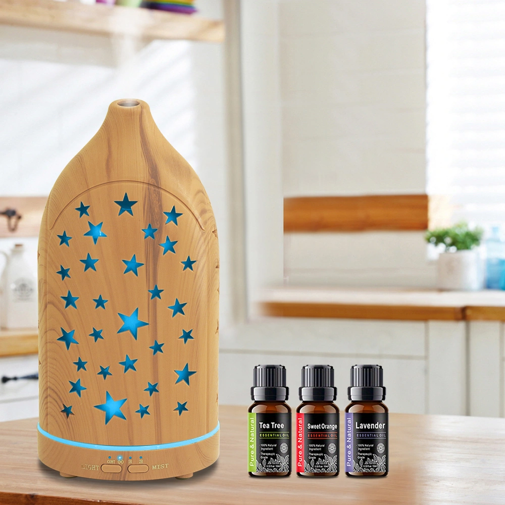 200ml Essential Oil Diffuser for Home 7 LED Color Changing, Ultra Quiet, BPA-Free Aromatherapy Diffuser for Office, Yoga & Sleep view 6