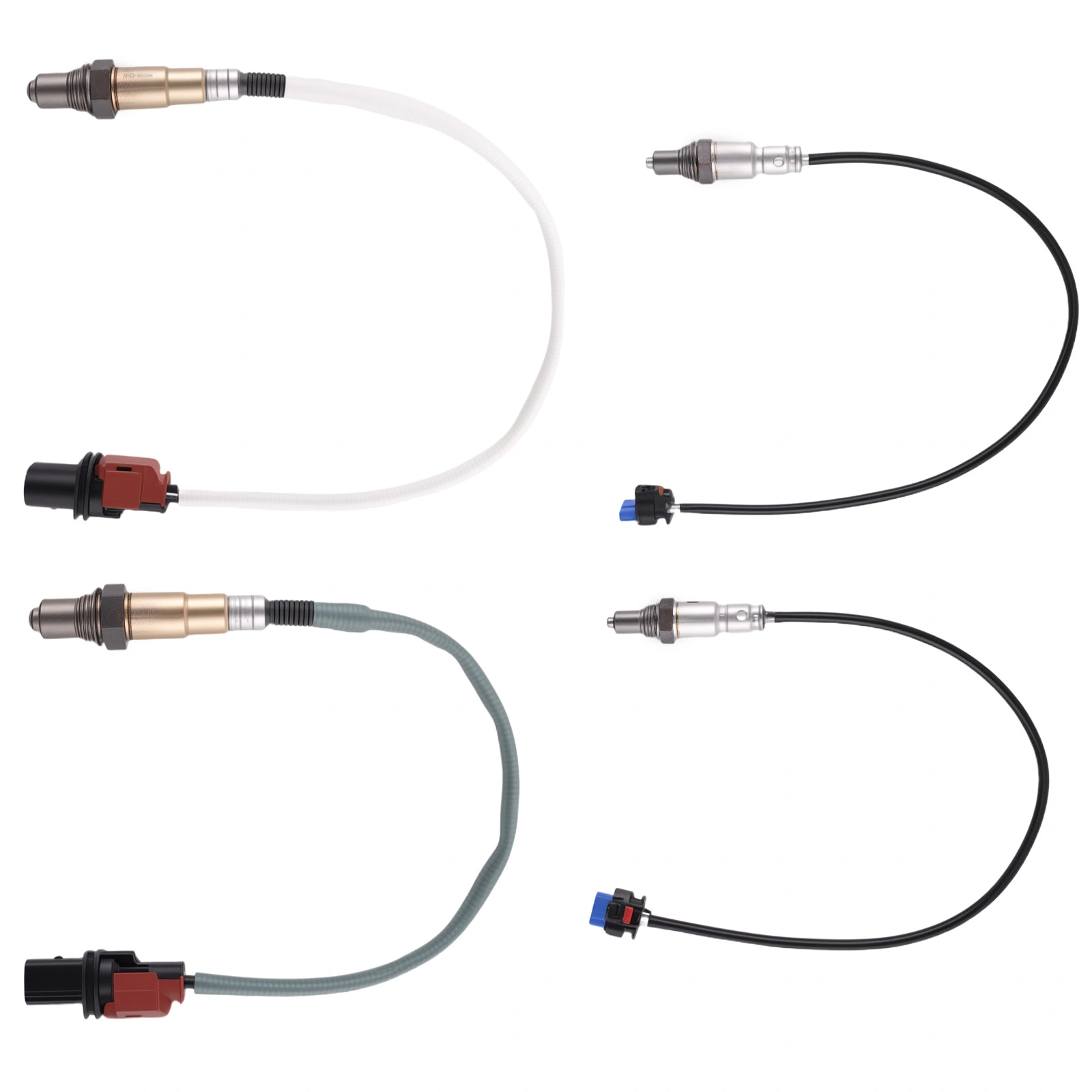 4pcs Oxygen O2 Sensor Fit For Ford F-150 2.7L Turbo Upstream+Downstream 2018-2020