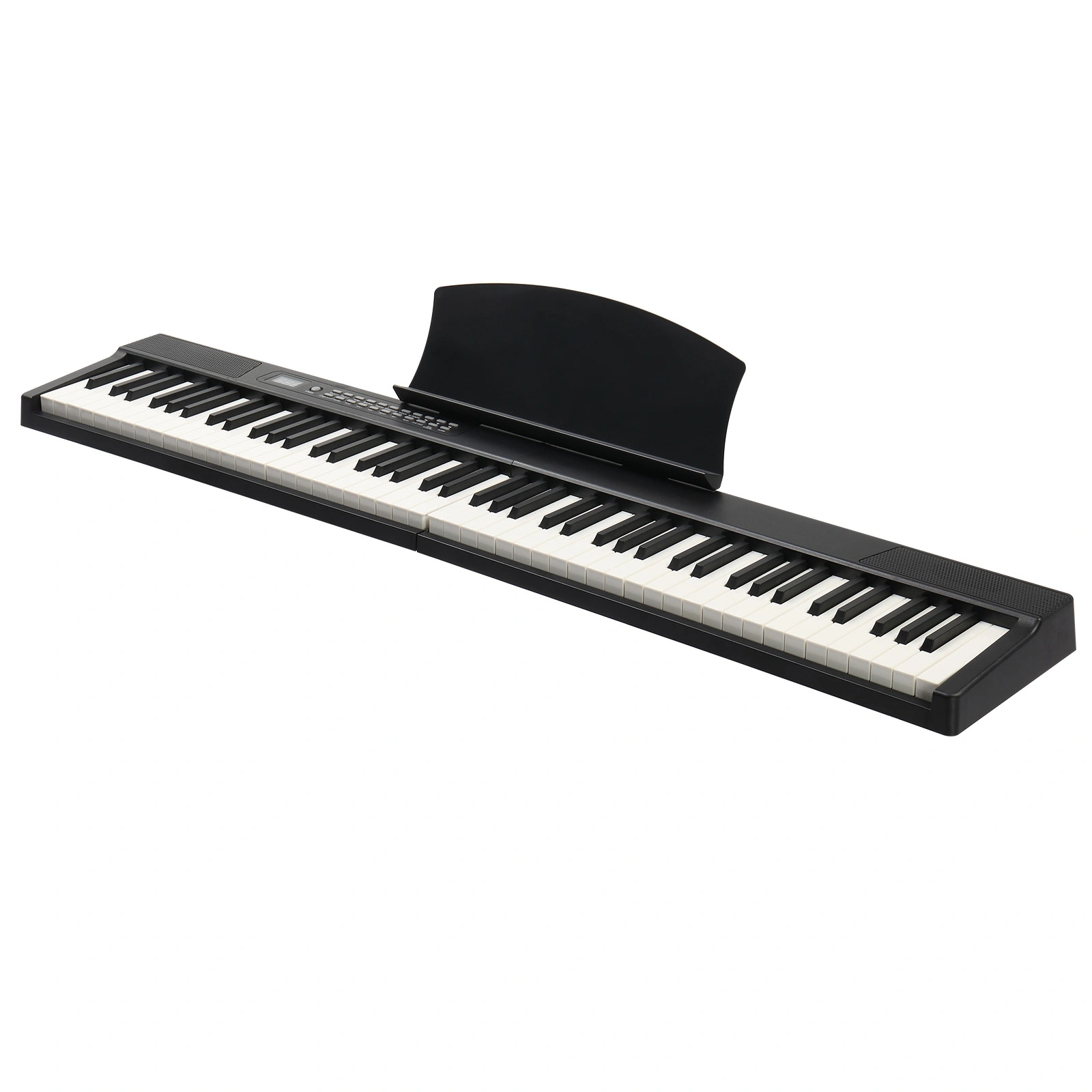GPPS01-106 88 Key Folding Digital Piano, Semi-Weighted Standard Keyboard, MIDI Bluetooth, Includes Handbag & Headphones, Black view 3