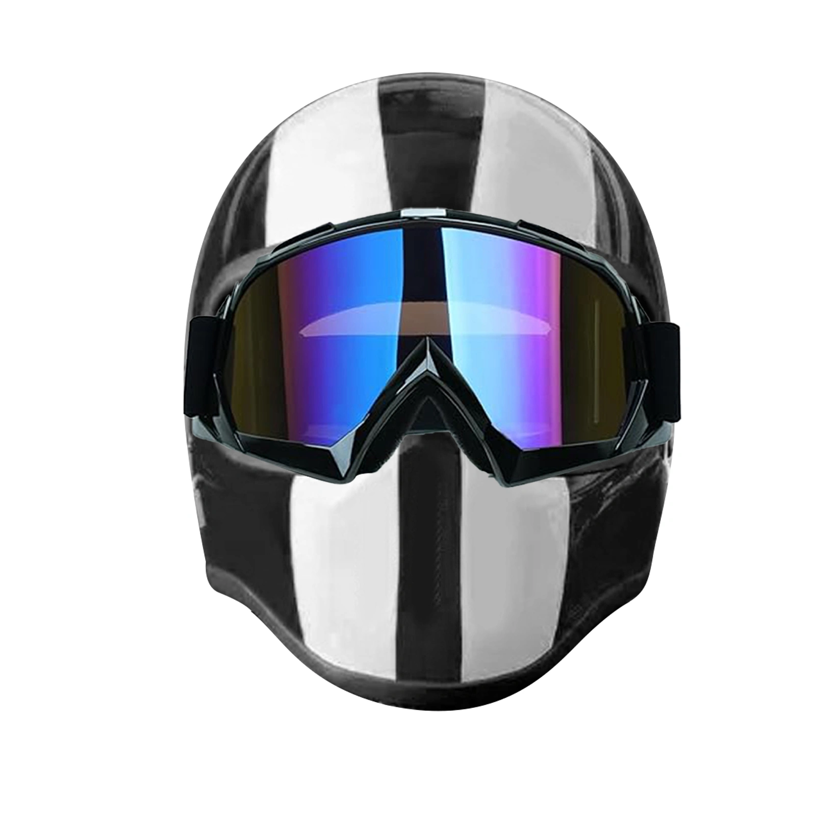 Motorcycle Ski Goggles Windproof Anti-Scratch Dustproof Colorful Lens Vision Protection view 2