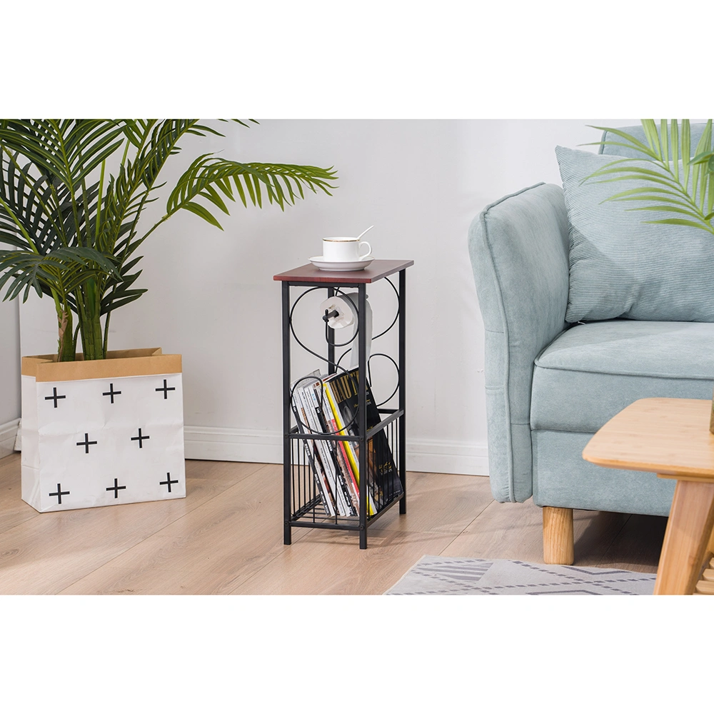 Multifunctional Indoor Side Table - Modern Bathroom Coffee Table, Small Console Table for Living Room Bedroom Hallway Entryway view 11