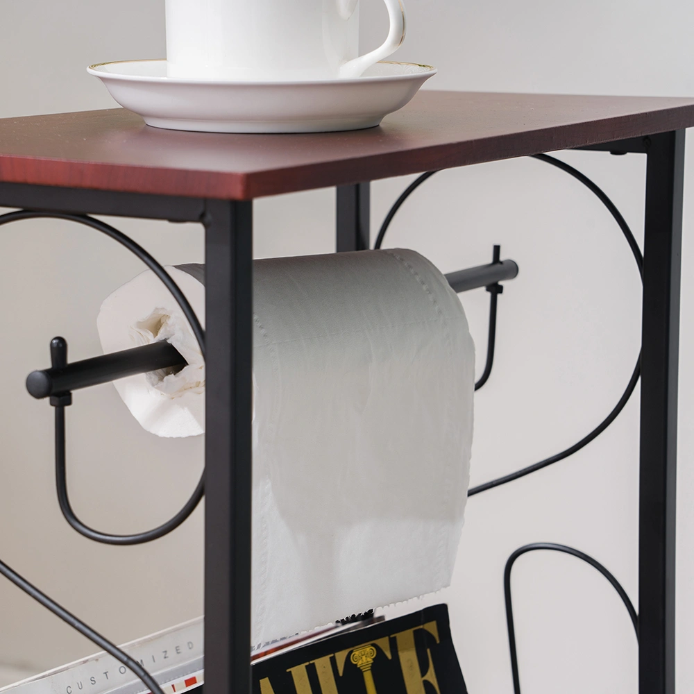 Multifunctional Indoor Side Table - Modern Bathroom Coffee Table, Small Console Table for Living Room Bedroom Hallway Entryway view 12