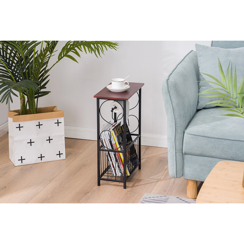Multifunctional Indoor Side Table - Modern Bathroom Coffee Table, Small Console Table for Living Room Bedroom Hallway Entryway view 14