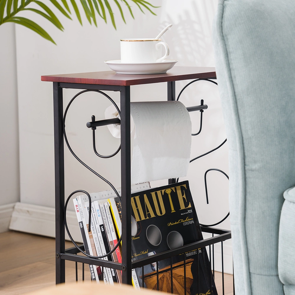 Multifunctional Indoor Side Table - Modern Bathroom Coffee Table, Small Console Table for Living Room Bedroom Hallway Entryway view 21