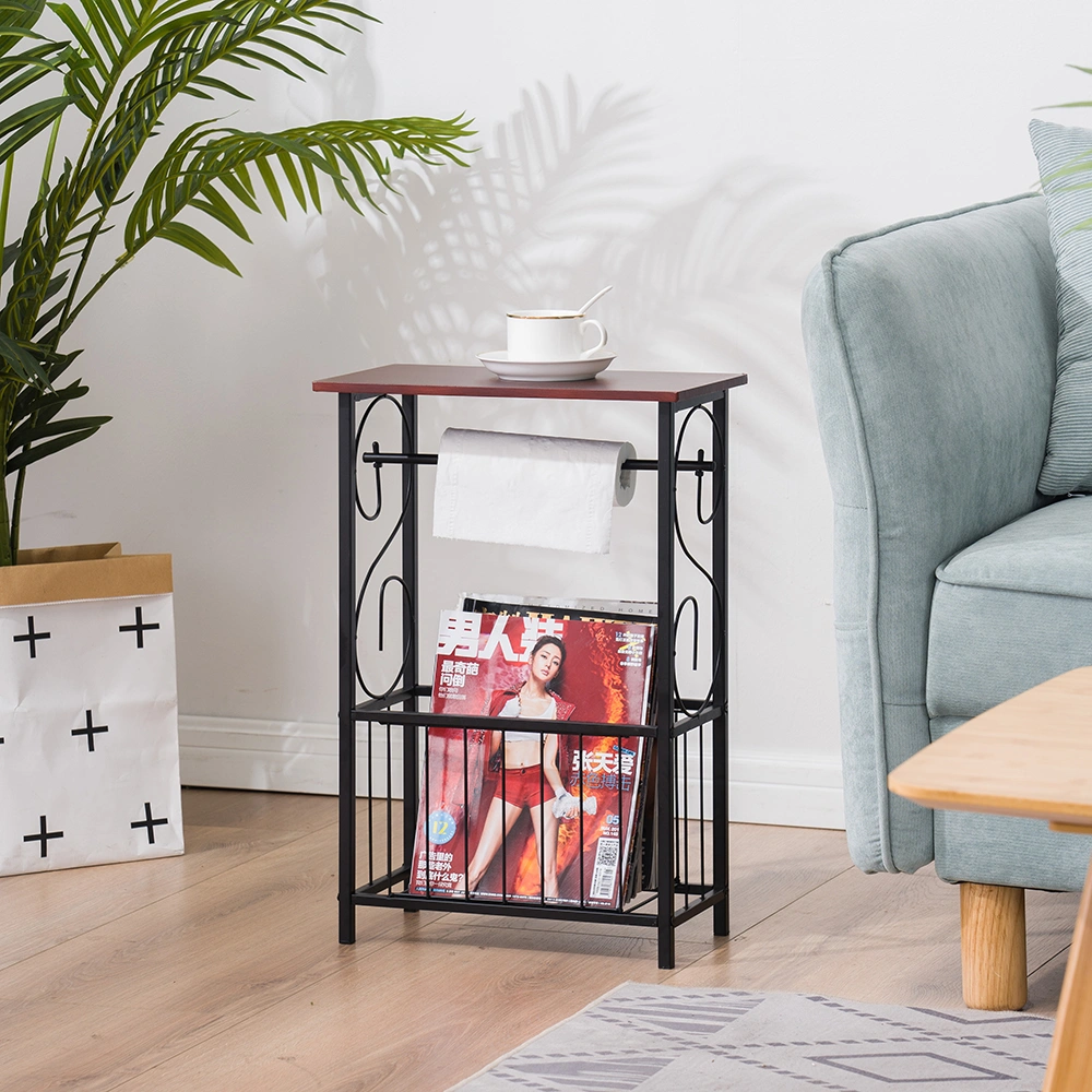 Multifunctional Indoor Side Table - Modern Bathroom Coffee Table, Small Console Table for Living Room Bedroom Hallway Entryway view 23
