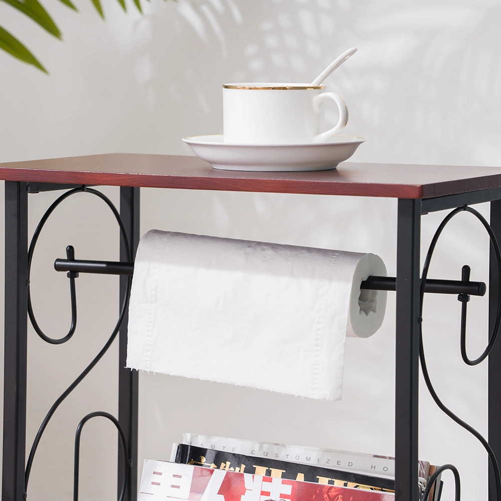 Multifunctional Indoor Side Table - Modern Bathroom Coffee Table, Small Console Table for Living Room Bedroom Hallway Entryway view 24