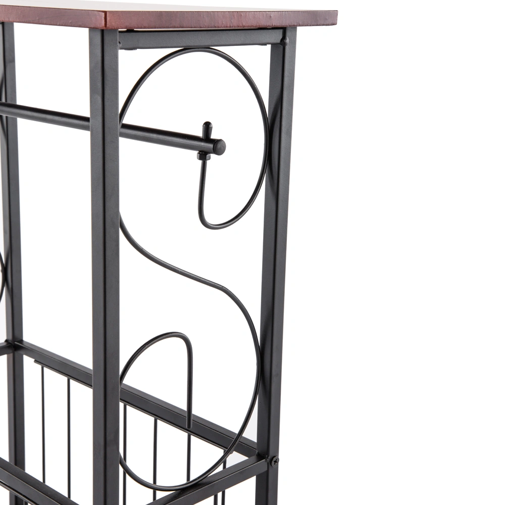 Multifunctional Indoor Side Table - Modern Bathroom Coffee Table, Small Console Table for Living Room Bedroom Hallway Entryway view 3