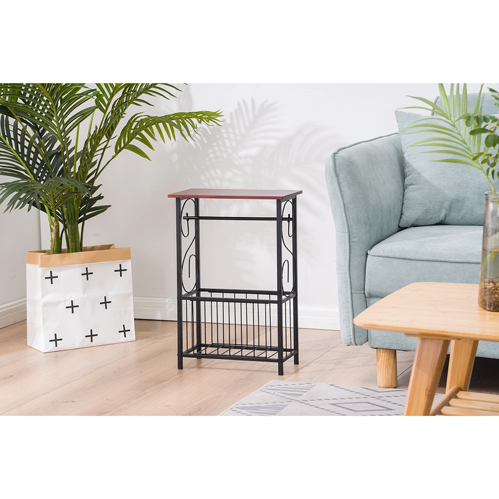 Multifunctional Indoor Side Table - Modern Bathroom Coffee Table, Small Console Table for Living Room Bedroom Hallway Entryway view 34