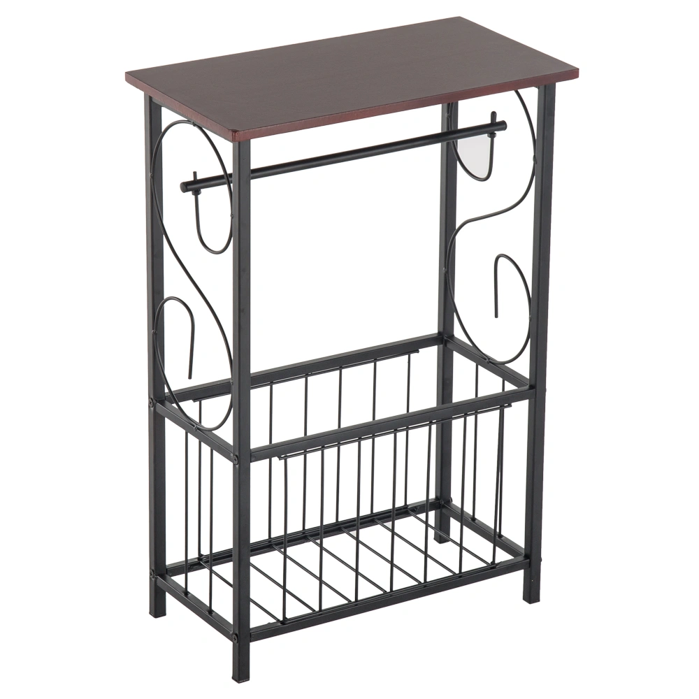 Multifunctional Indoor Side Table - Modern Bathroom Coffee Table, Small Console Table for Living Room Bedroom Hallway Entryway view 39