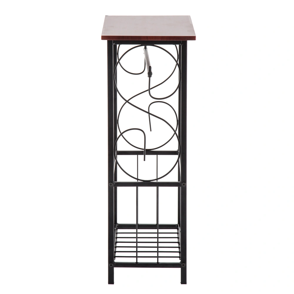Multifunctional Indoor Side Table - Modern Bathroom Coffee Table, Small Console Table for Living Room Bedroom Hallway Entryway view 4