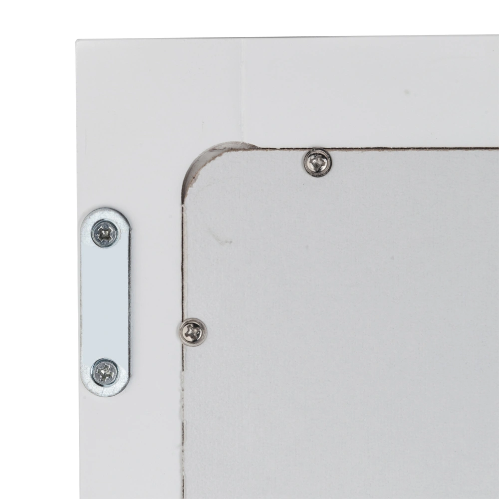 Bathroom Wall Mounted Cabinet with Mirror, 3-Tier Single Door Storage Shelf Unit, White view 15