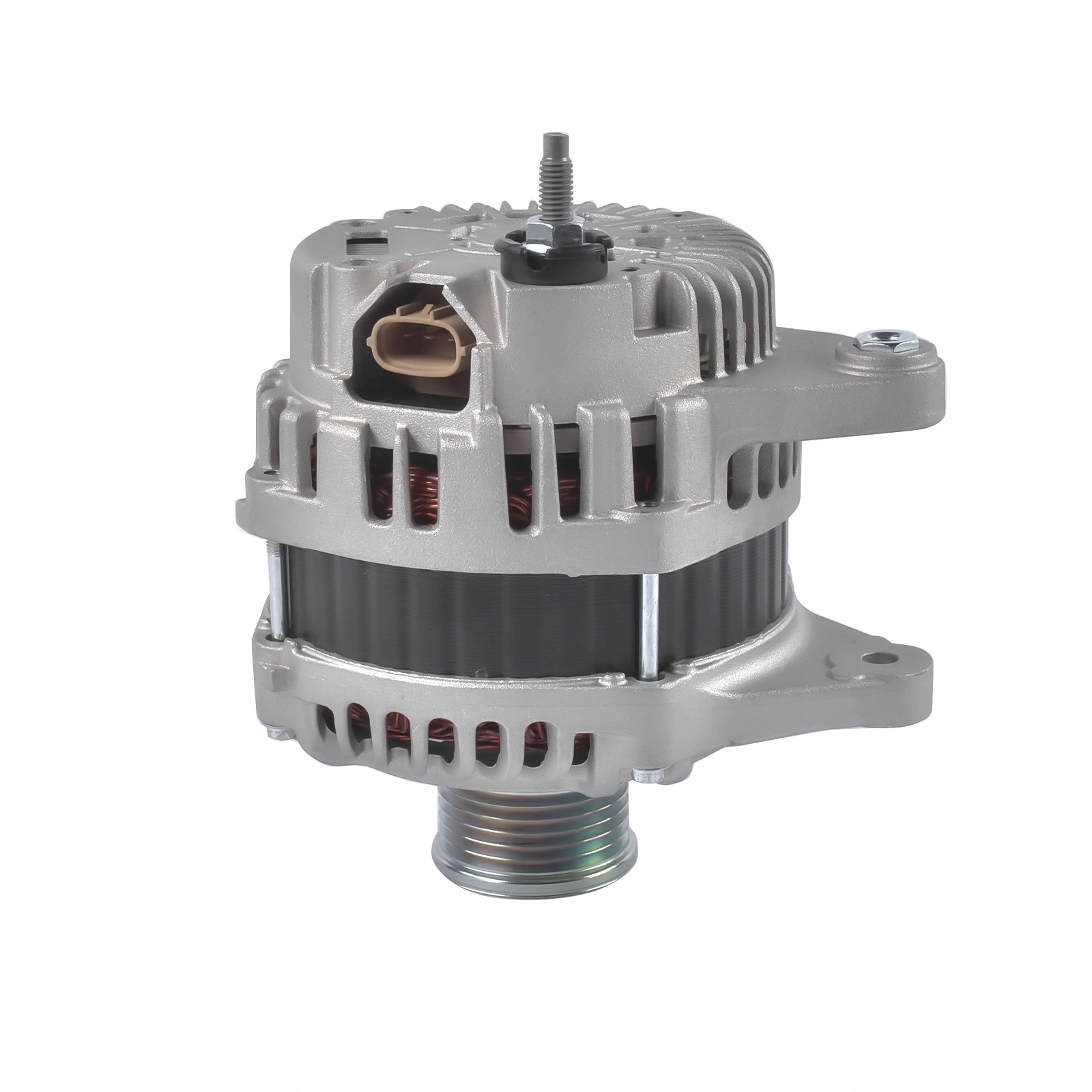 110A 12V Alternator 6-Groove CW Pulley for Nissan Juke 1.6L L4 GAS 2011-2017 Replaces 23100-1KM1A