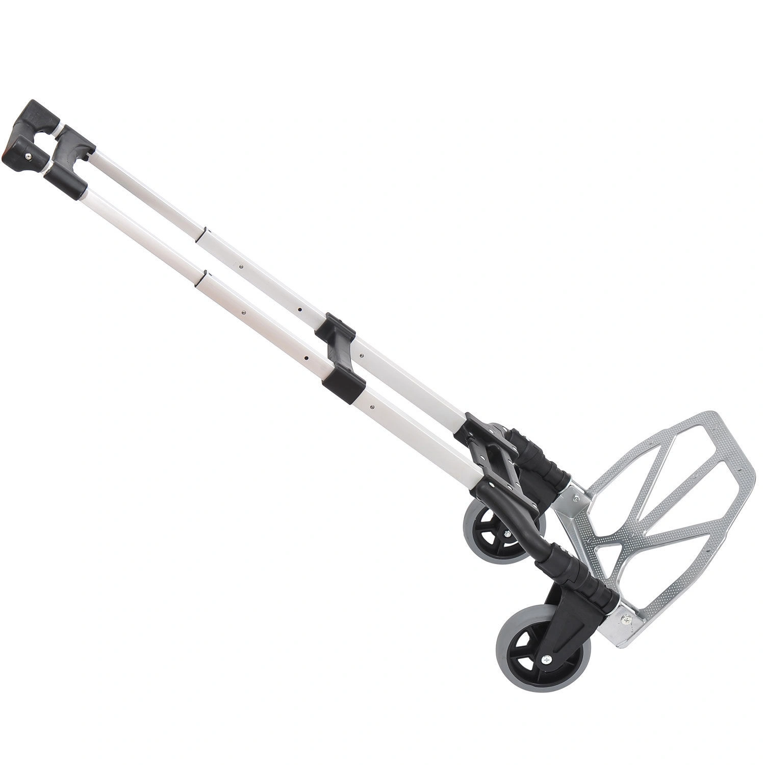 Heavy Duty Folding Hand Truck Telescopic Platform Trolley Cart Portable Luggage Mover