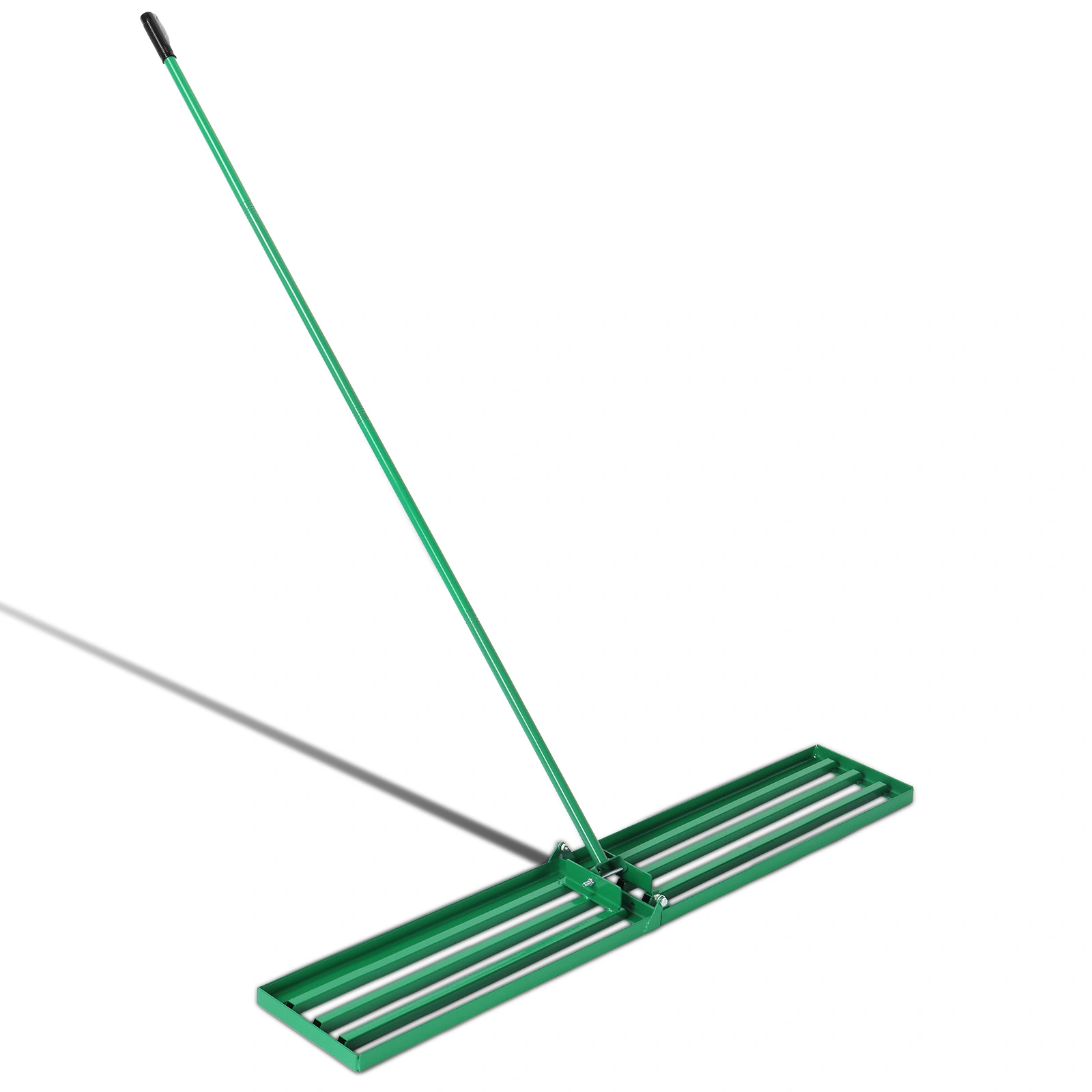 36x9.8x75 Inch Lawn Leveling Rake, Heavy Duty Garden Tier Rake for Grading Soil Sand Gravel