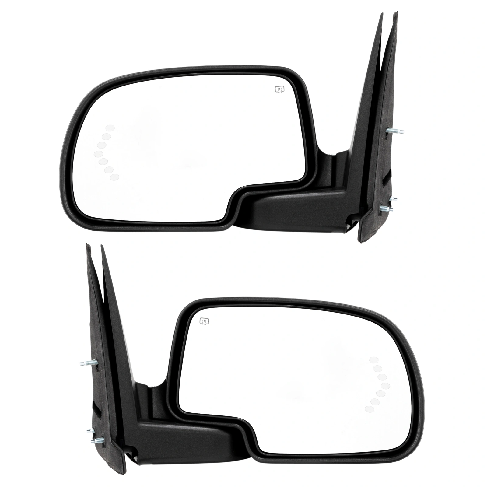 Power Heated Turn Signal Side View Mirror Pair LH RH for 2003-2007 GMC Chevy Silverado Sierra