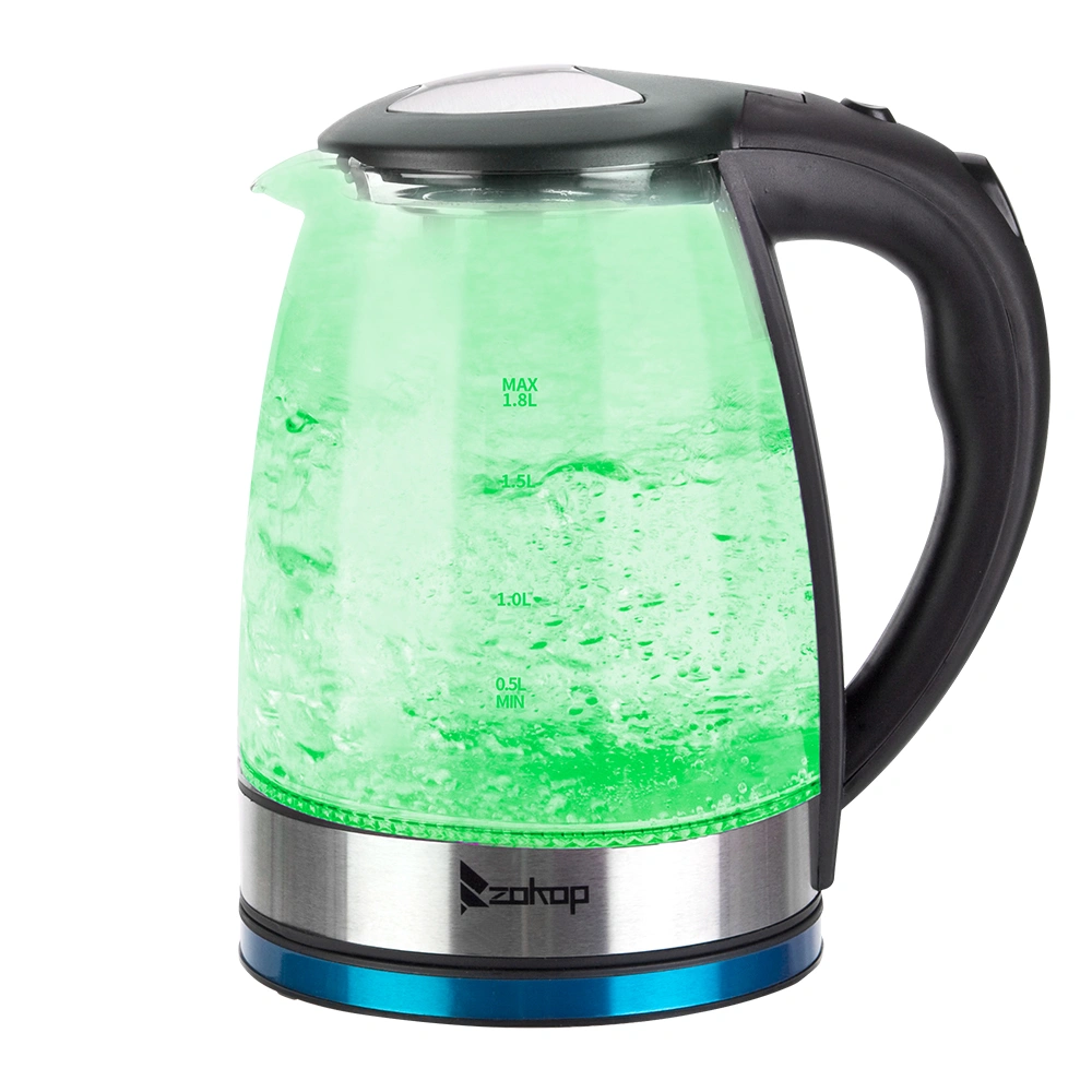 HD-1861-A 1.8L Electric Glass Kettle, 2000W 220V with UK Plug, Fast Boiling Water Heater view 21