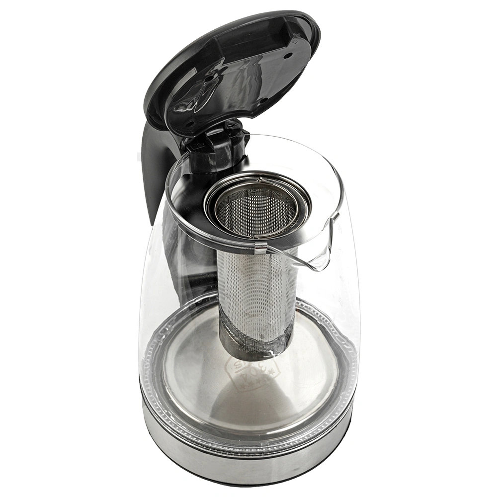 HD-1861-A 1.8L Electric Glass Kettle, 2000W 220V with UK Plug, Fast Boiling Water Heater view 22