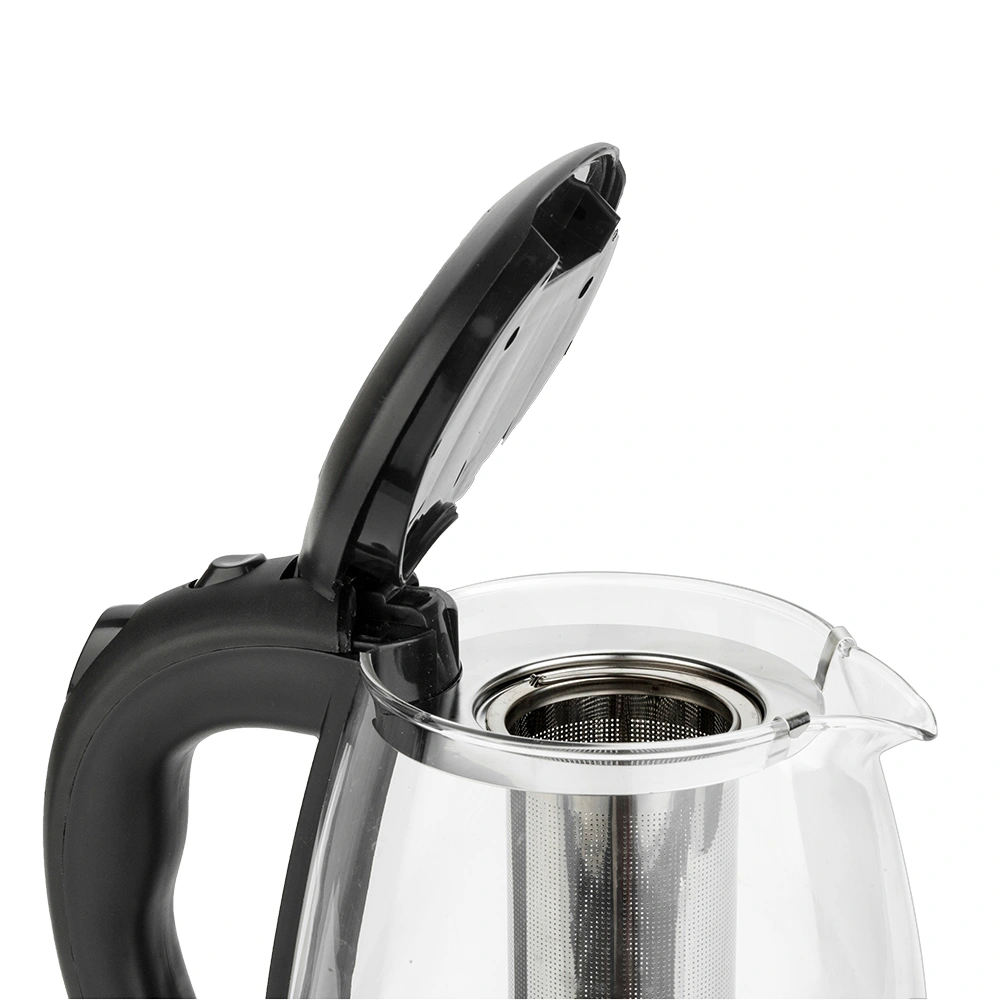 HD-1861-A 1.8L Electric Glass Kettle, 2000W 220V with UK Plug, Fast Boiling Water Heater view 24